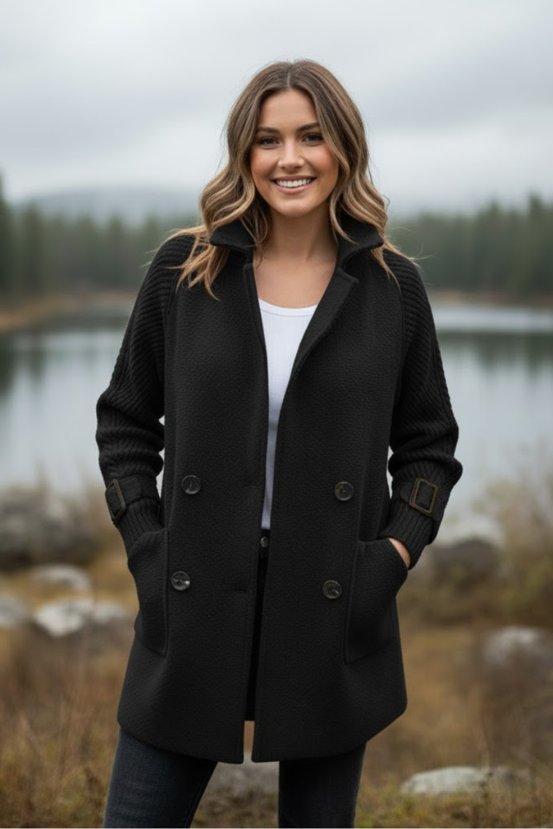 Margot - Heritage Texture Commuter Coat