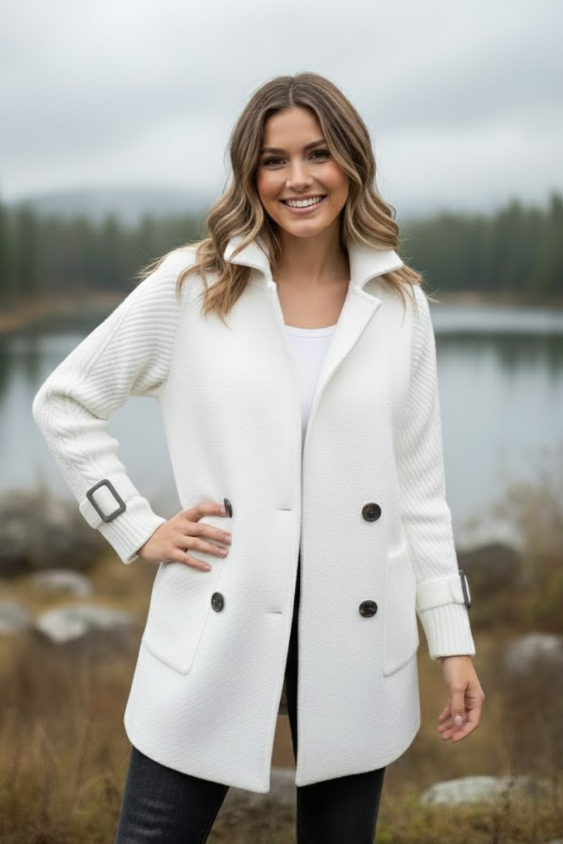 Margot - Heritage Texture Commuter Coat