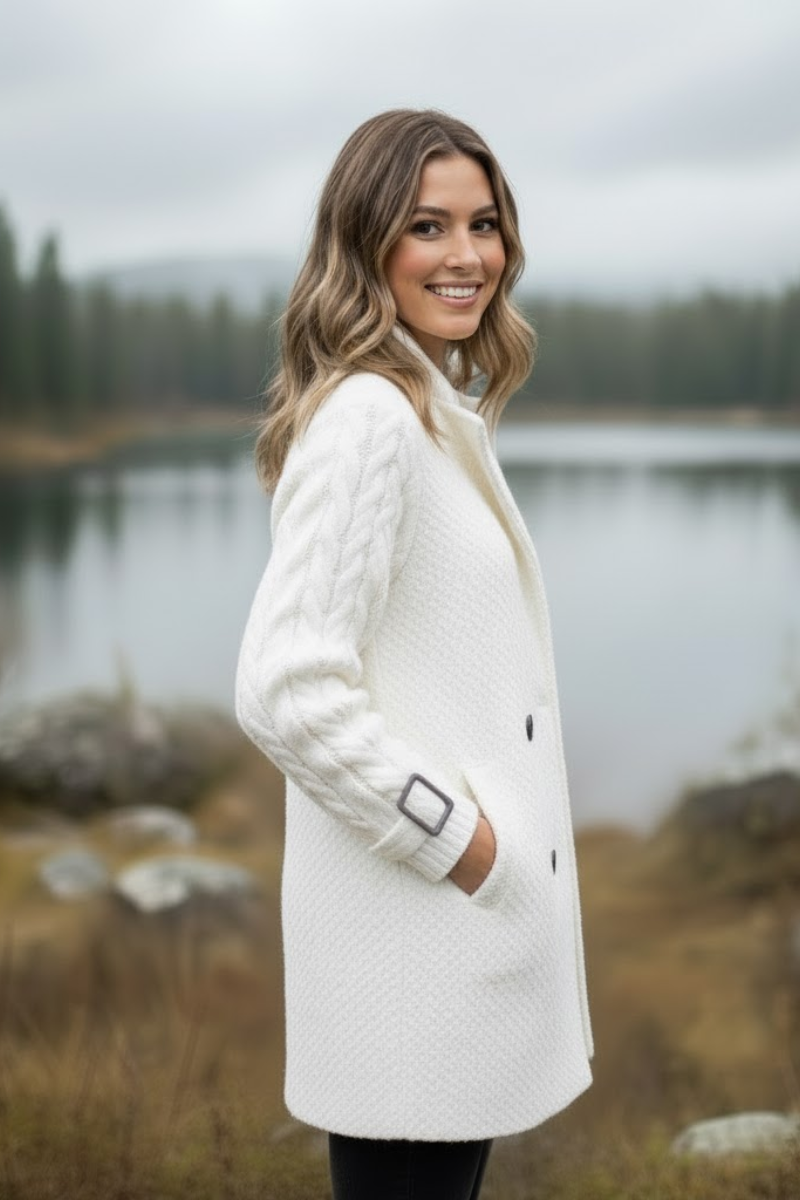 Margot - Heritage Texture Commuter Coat